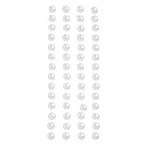 Ivory Pearl 6mm Scrapbook Bling Embellishment by Darice-56 piece - Scrapbook Supply Companies