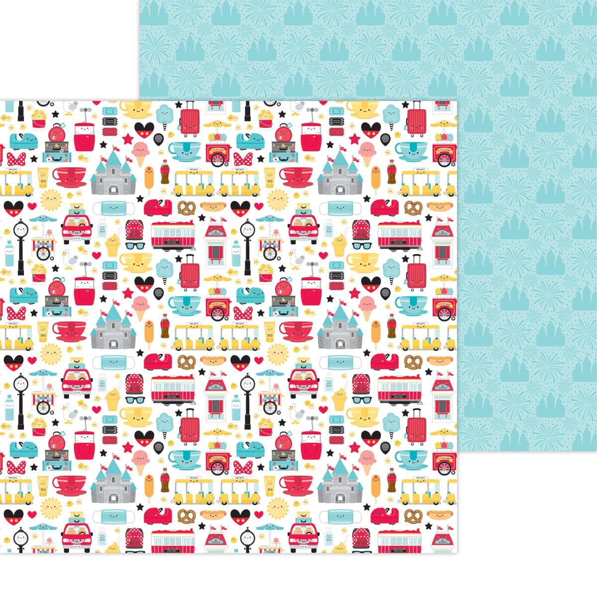 Fun at the Park Collection Fun at the Park 12 x 12 Double-Sided Scrapbook Paper by Doodlebug Design - Scrapbook Supply Companies