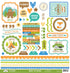 Great Outdoors Collection This & That 12 x 12 Cardstock Scrapbook Sticker Sheet by Doodlebug Design - Scrapbook Supply Companies