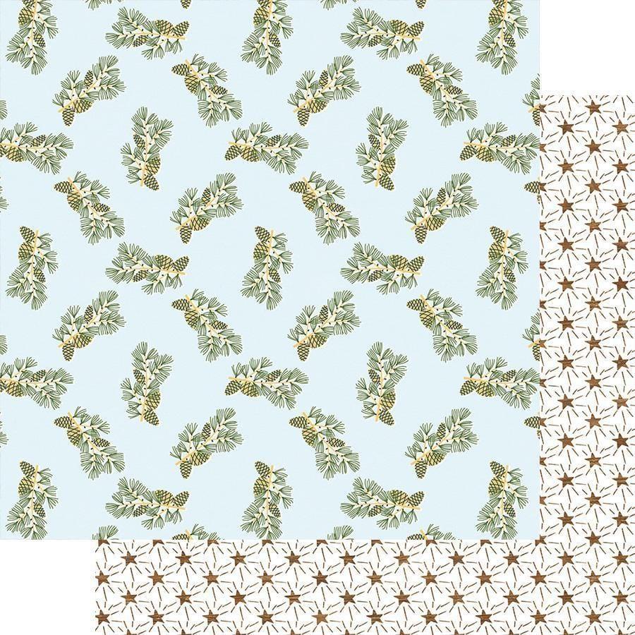 Lake Life Collection Fresh Air 12 x 12 Double-Sided Scrapbook Paper by Fancy Pants Design