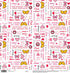 Disney Collection Minnie Phrases 12 x 12 Scrapbook Paper by American Crafts - Scrapbook Supply Companies