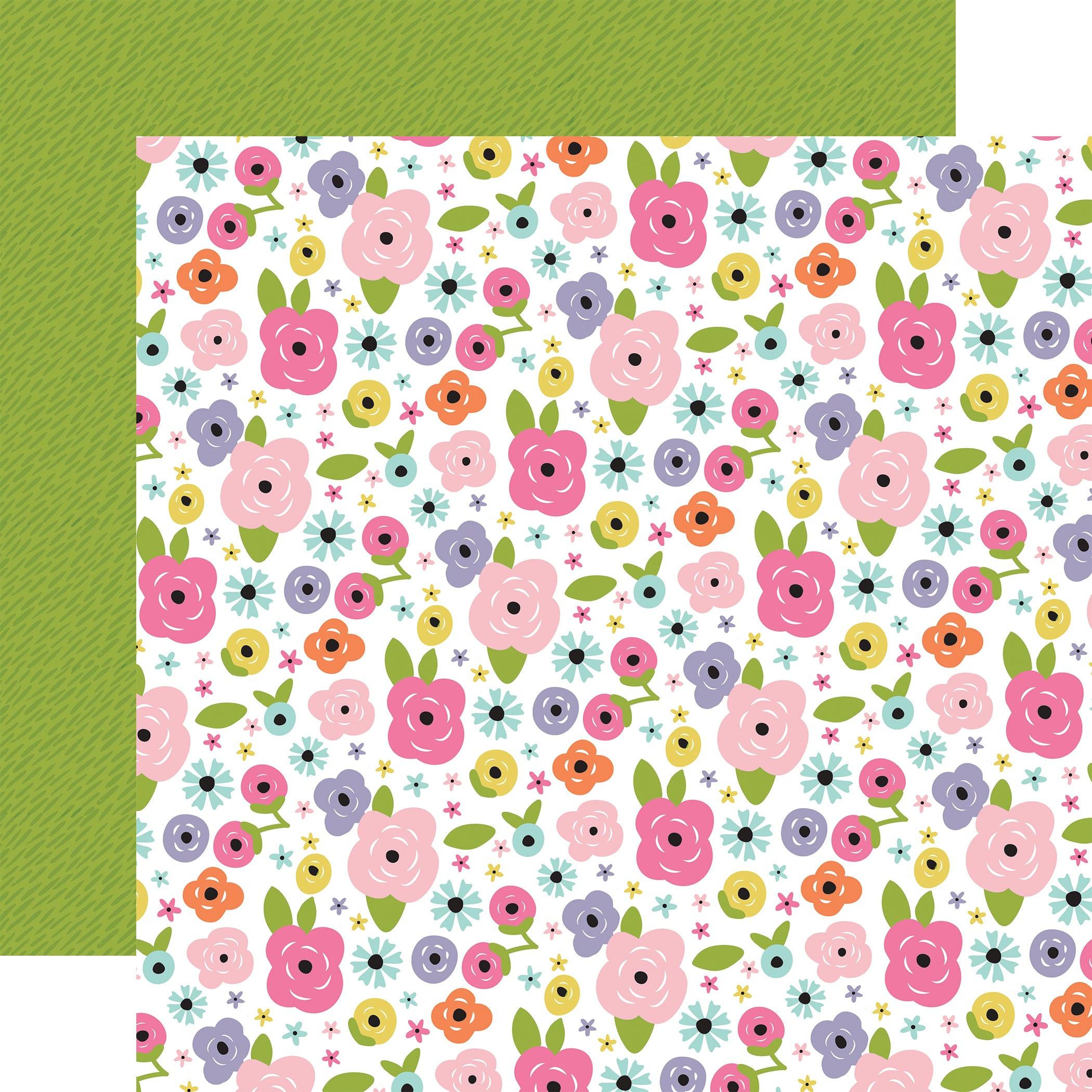 All About A Girl Collection 12 x 12 Scrapbook Paper & Sticker Pack by Echo Park Paper - Scrapbook Supply Companies