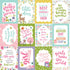 All About A Girl Collection 3 x 4 Journaling Cards 12 x 12 Double-Sided Scrapbook Paper by Echo Park Paper - Scrapbook Supply Companies