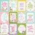 All About A Girl Collection 3 x 4 Journaling Cards 12 x 12 Double-Sided Scrapbook Paper by Echo Park Paper - Scrapbook Supply Companies