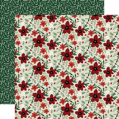 A Cozy Christmas 13-Piece Collection Kit by Echo Park Paper-12 Papers, 1 Sticker - Scrapbook Supply Companies