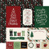 A Cozy Christmas 13-Piece Collection Kit by Echo Park Paper-12 Papers, 1 Sticker - Scrapbook Supply Companies
