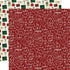 A Cozy Christmas 13-Piece Collection Kit by Echo Park Paper-12 Papers, 1 Sticker - Scrapbook Supply Companies