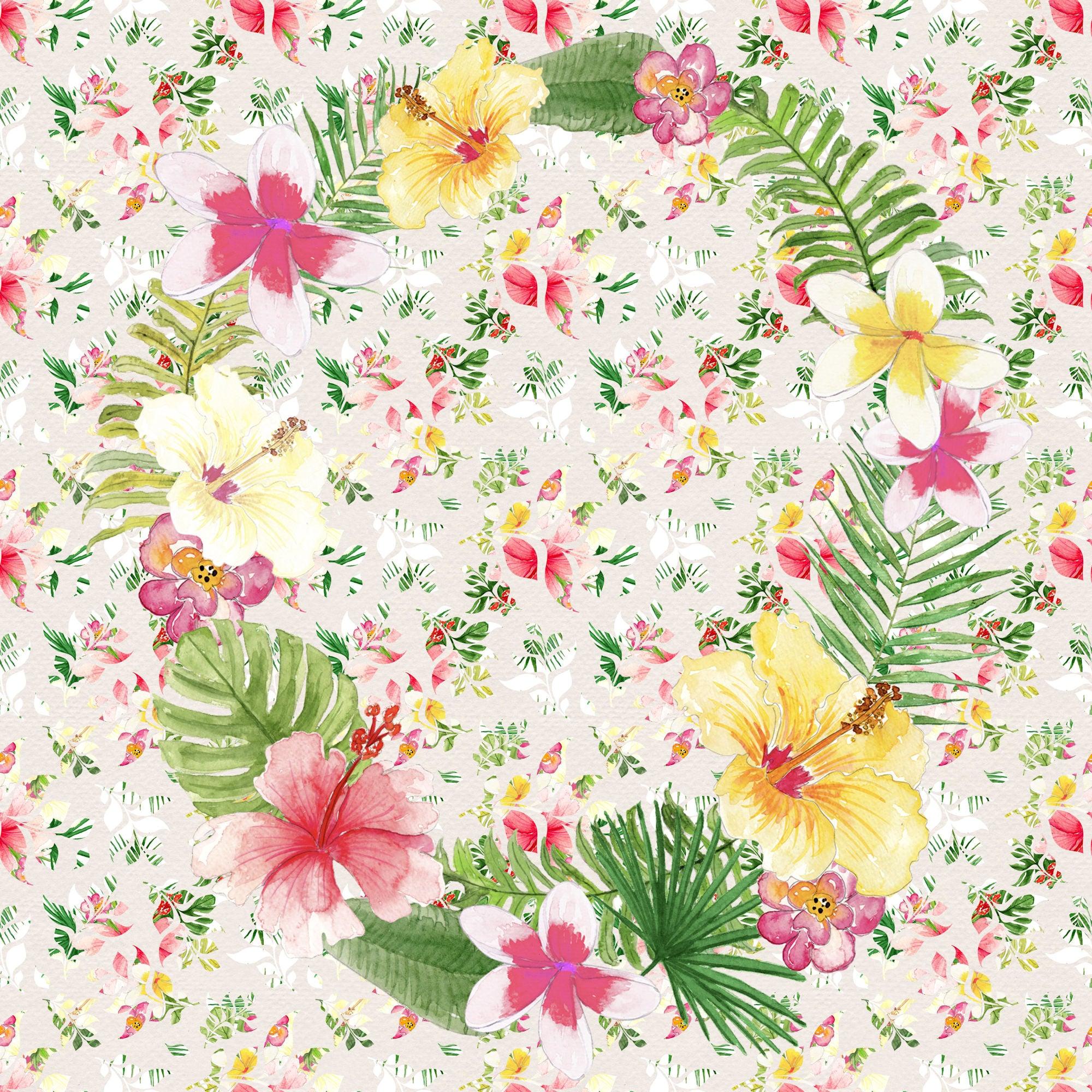 Aloha, Hawaii Collection Maui 12 x 12 Double-Sided Scrapbook Paper by SSC Designs - Scrapbook Supply Companies