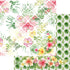 Aloha, Hawaii Collection Hawaiian Hibiscus 12 x 12 Double-Sided Scrapbook Paper by SSC Designs