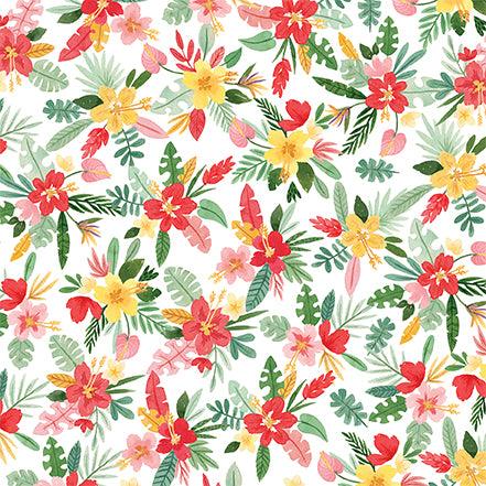 Animal Kingdom Collection Tropical Terrarium 12 x 12 Double-Sided Scrapbook Paper by Echo Park Paper - Scrapbook Supply Companies