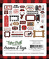 A Lumberjack Christmas Collection 5 x 5 Frames & Tags Die Cut Scrapbook Embellishments by Echo Park Paper - Scrapbook Supply Companies
