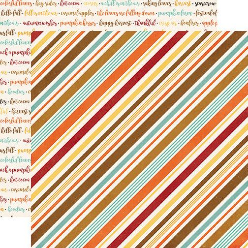 A Perfect Autumn Collection 12 x 12 Scrapbook Paper & Sticker Pack by Echo Park Paper - Scrapbook Supply Companies