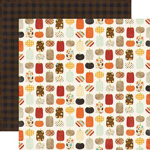 A Perfect Autumn Collection 12 x 12 Scrapbook Paper & Sticker Pack by Echo Park Paper - Scrapbook Supply Companies