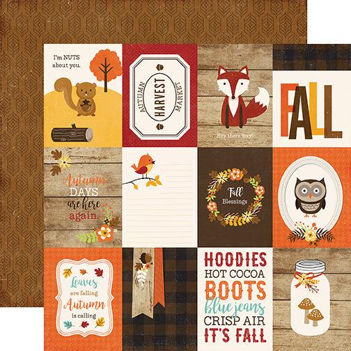 A Perfect Autumn Collection 12 x 12 Scrapbook Paper & Sticker Pack by Echo Park Paper - Scrapbook Supply Companies