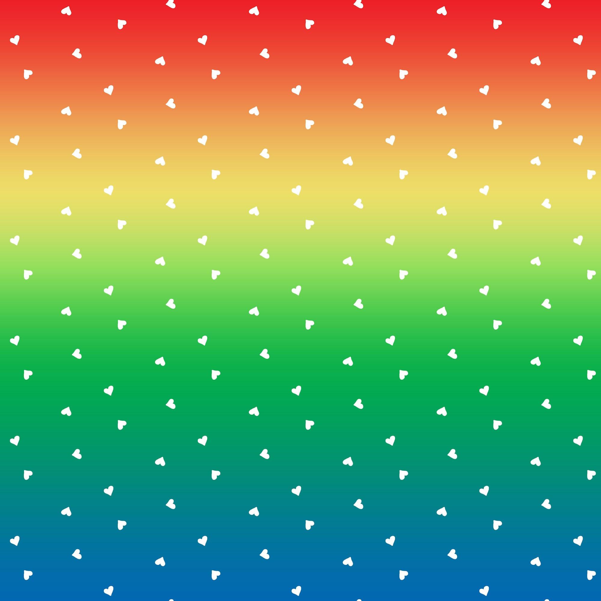 Autism Au-some Collection Rainbow Spectrum 12 x 12 Double-Sided Scrapbook Paper by SSC Designs - Scrapbook Supply Companies