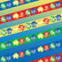 Autism Au-some Collection Puzzle Ribbon 12 x 12 Double-Sided Scrapbook Paper by SSC Designs - Scrapbook Supply Companies