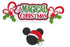 Disneyana A Magical Christmas 5 x 11 Title & Mouse Icon 2-Piece Set Fully-Assembled Laser Cut Scrapbook Embellishment by SSC Laser Designs