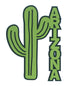 Arizona Cactus 4 x 6 Laser Cut Scrapbook Embellishment by SSC Laser Designs