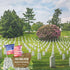 National Park Collection Virginia National Cemetery Arlington 12 x 12 Double-Sided Scrapbook Paper by Scrapbook Customs - Scrapbook Supply Companies