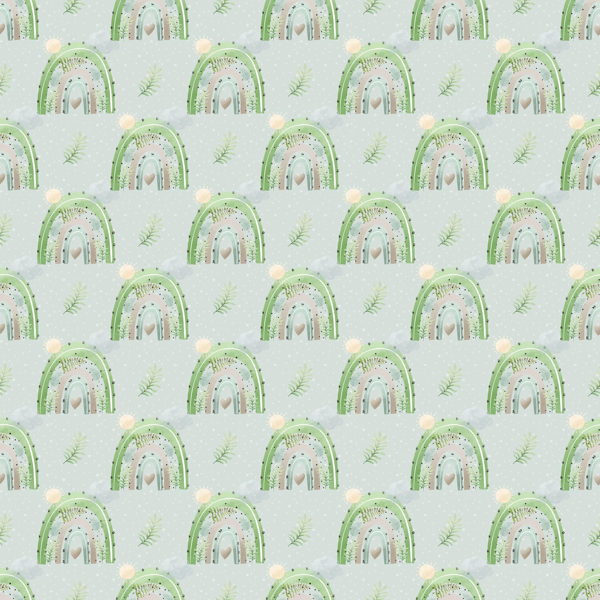 Baby Elephant Collection Stripes 12 x 12 Double-Sided Scrapbook Paper by SSC Designs - Scrapbook Supply Companies