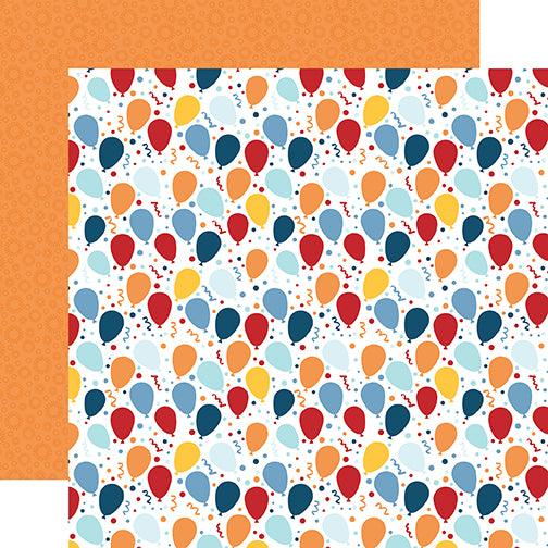 Birthday Boy Collection 13-Piece Collection Kit by Echo Park Paper-12 Papers, 1 Sticker - Scrapbook Supply Companies