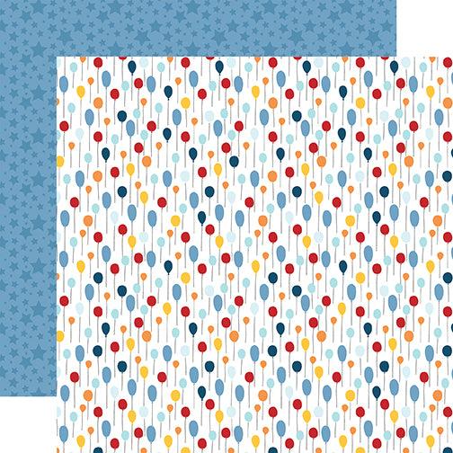 Birthday Boy Collection 13-Piece Collection Kit by Echo Park Paper-12 Papers, 1 Sticker - Scrapbook Supply Companies