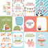 Birthday Girl Collection 3 x 4 Journaling Cards 12 x 12 Double-Sided Scrapbook Paper by Echo Park Paper - Scrapbook Supply Companies