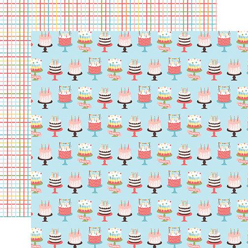 Birthday Girl Collection 13-Piece Collection Kit by Echo Park Paper-12 Papers, 1 Sticker - Scrapbook Supply Companies