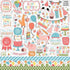 Birthday Girl Collection 13-Piece Collection Kit by Echo Park Paper-12 Papers, 1 Sticker - Scrapbook Supply Companies