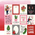 Be My Valentine Collection 3x4 Journaling Cards 12 x 12 Double-Sided Scrapbook Paper by Echo Park Paper