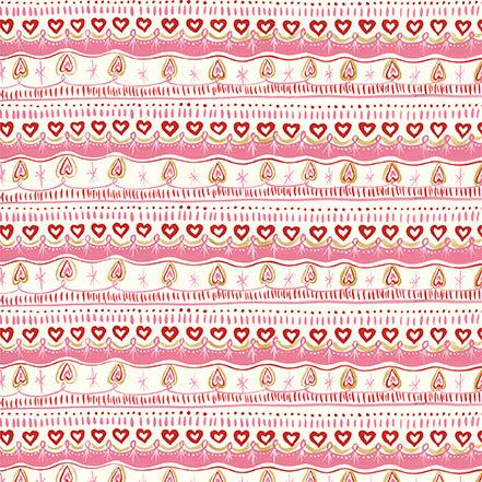 Be My Valentine Collection 4 x 4 Journaling Cards 12 x 12 Double-Sided Scrapbook Paper by Echo Park Paper - Scrapbook Supply Companies