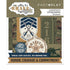 The Brave Collection 5 x 5 Die Cut Scrapbook Embellishments by Photo Play Paper