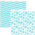 Bathtub Time Boy Collection Bubbles 12 x 12 Double-Sided Scrapbook Paper by SSC Designs
