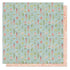 Bunnies and Blooms Collection Honey Bees 12 x 12 Double-Sided Scrapbook Paper by Photo Play Paper