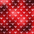 Be Mine Valentine Collection Sassy Stripes 12 x 12 Double-Sided Scrapbook Paper by SSC Designs - Scrapbook Supply Companies