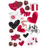 Be Mine Valentine 12 x 12 Scrapbook Paper & Embellishment Kit by SSC Designs - Scrapbook Supply Companies