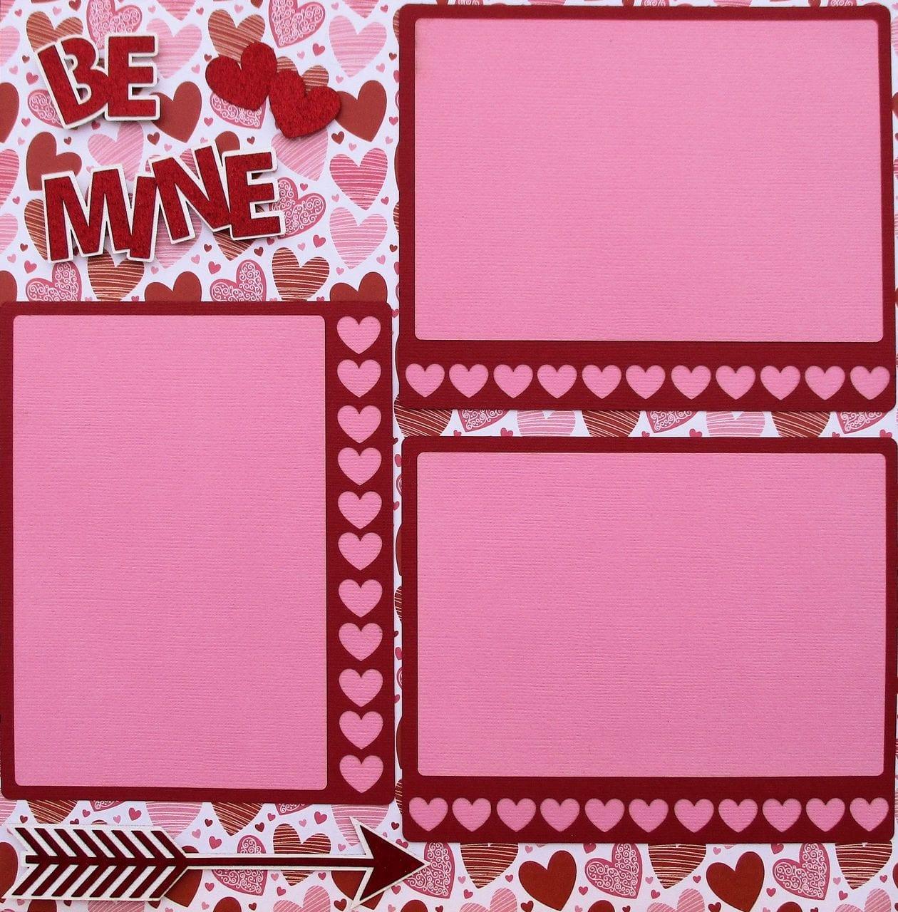 Heart & Soul Collection 12 x 12 Cardstock Sticker Sheet by Reminisce - Scrapbook Supply Companies