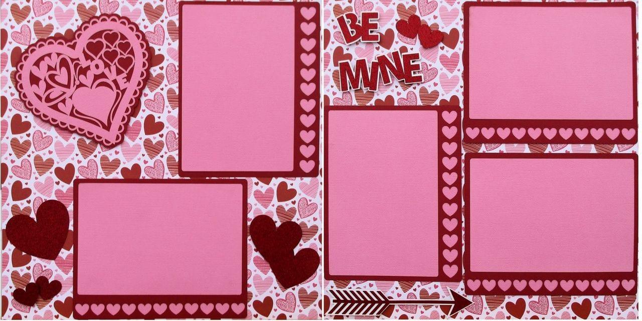 Heart & Soul Collection 12 x 12 Cardstock Sticker Sheet by Reminisce - Scrapbook Supply Companies