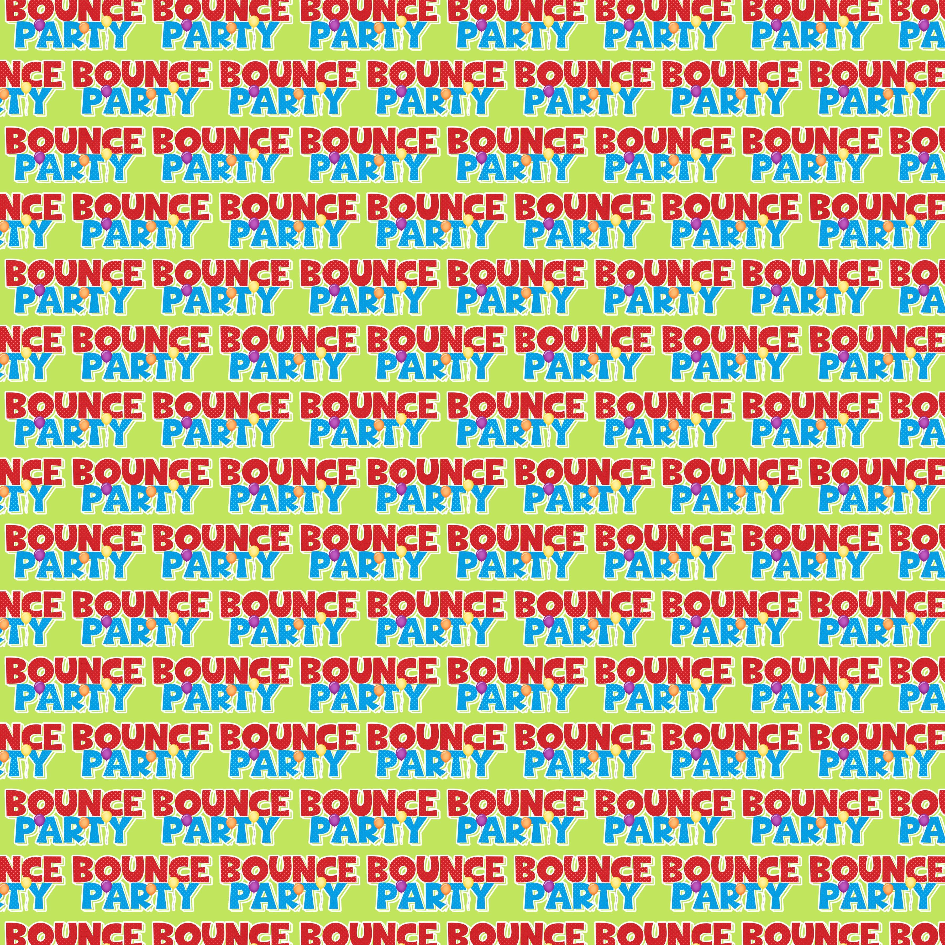 Bounce House Collection Party Flags 12 x 12 Double-Sided Scrapbook Paper by SSC Designs - Scrapbook Supply Companies