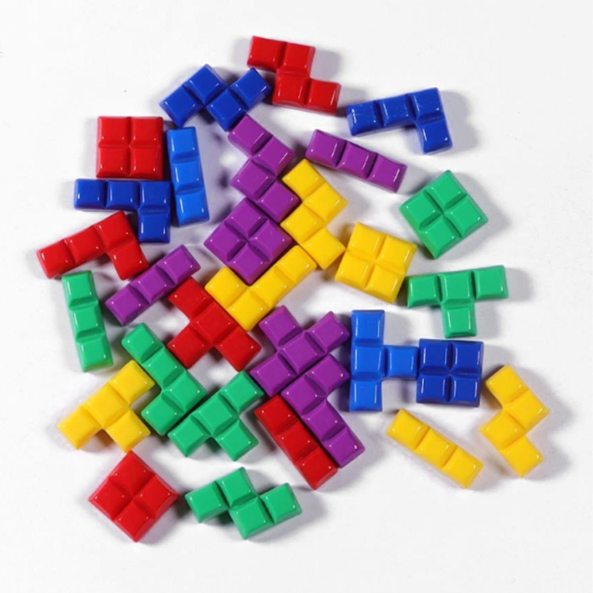 The Building Blocks Collection Blocks Flatback Scrapbook Buttons by SSC Designs - Pkg. of 17