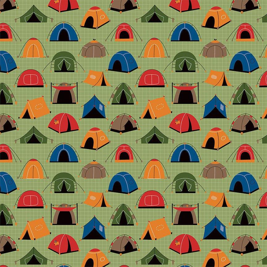 Tulla & Norbert Camping With My Gnomies Collection Under The Stars 12 x 12 Double-Sided Scrapbook Paper by Photo Play Paper - Scrapbook Supply Companies