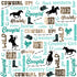 Cowgirls Collection Wild Horses 12 x 12 Double-Sided Scrapbook Paper by SSC Designs