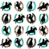Cowgirls Collection Saddle Up 12 x 12 Double-Sided Scrapbook Paper by SSC Designs