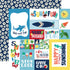 Beach Party Collection Multi Journaling Cards 12 x 12 Double-Sided Scrapbook Paper by Carta Bella