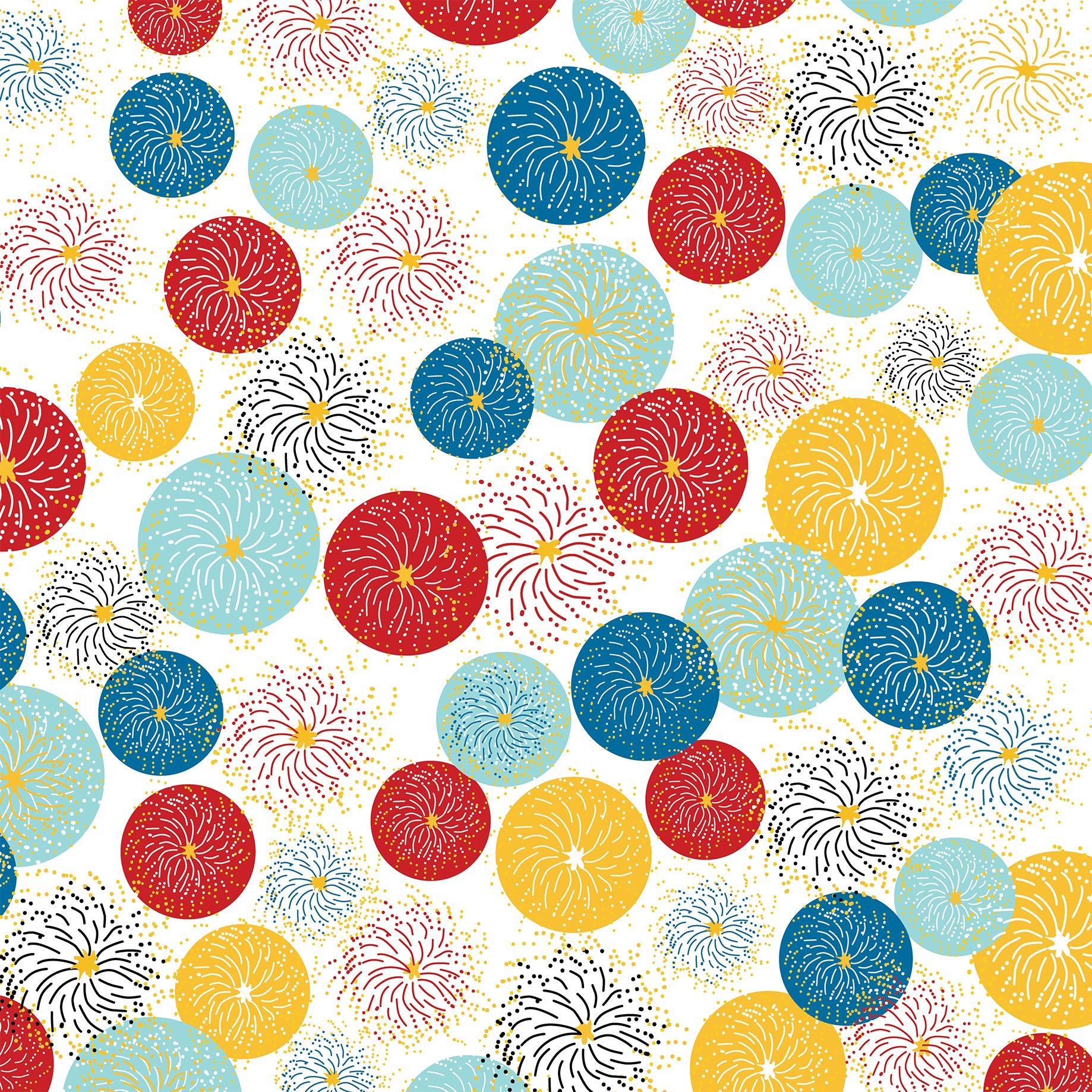 Believe In Magic Collection Firework Show 12 x 12 Double-Sided Scrapbook Paper by Carta Bella - Scrapbook Supply Companies