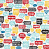 Believe In Magic Collection Fun Day Phrases 12 x 12 Double-Sided Scrapbook Paper by Carta Bella - Scrapbook Supply Companies