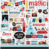 Believe In Magic Collection 12 x 12 Scrapbook Sticker Sheet by Carta Bella - Scrapbook Supply Companies