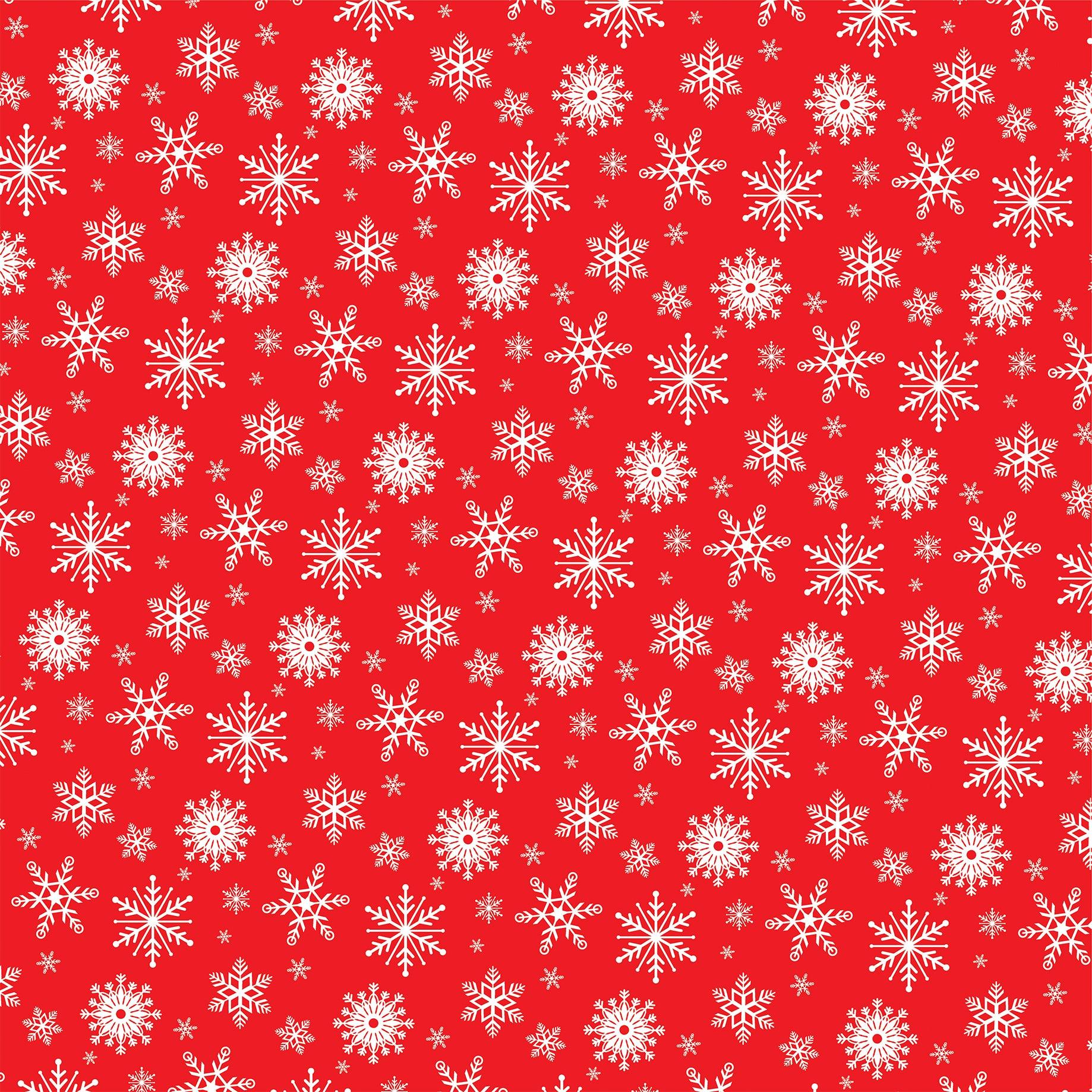 Christmas Cheer Collection Christmas Wish 12 x 12 Double-Sided Scrapbook Paper by Carta Bella - Scrapbook Supply Companies