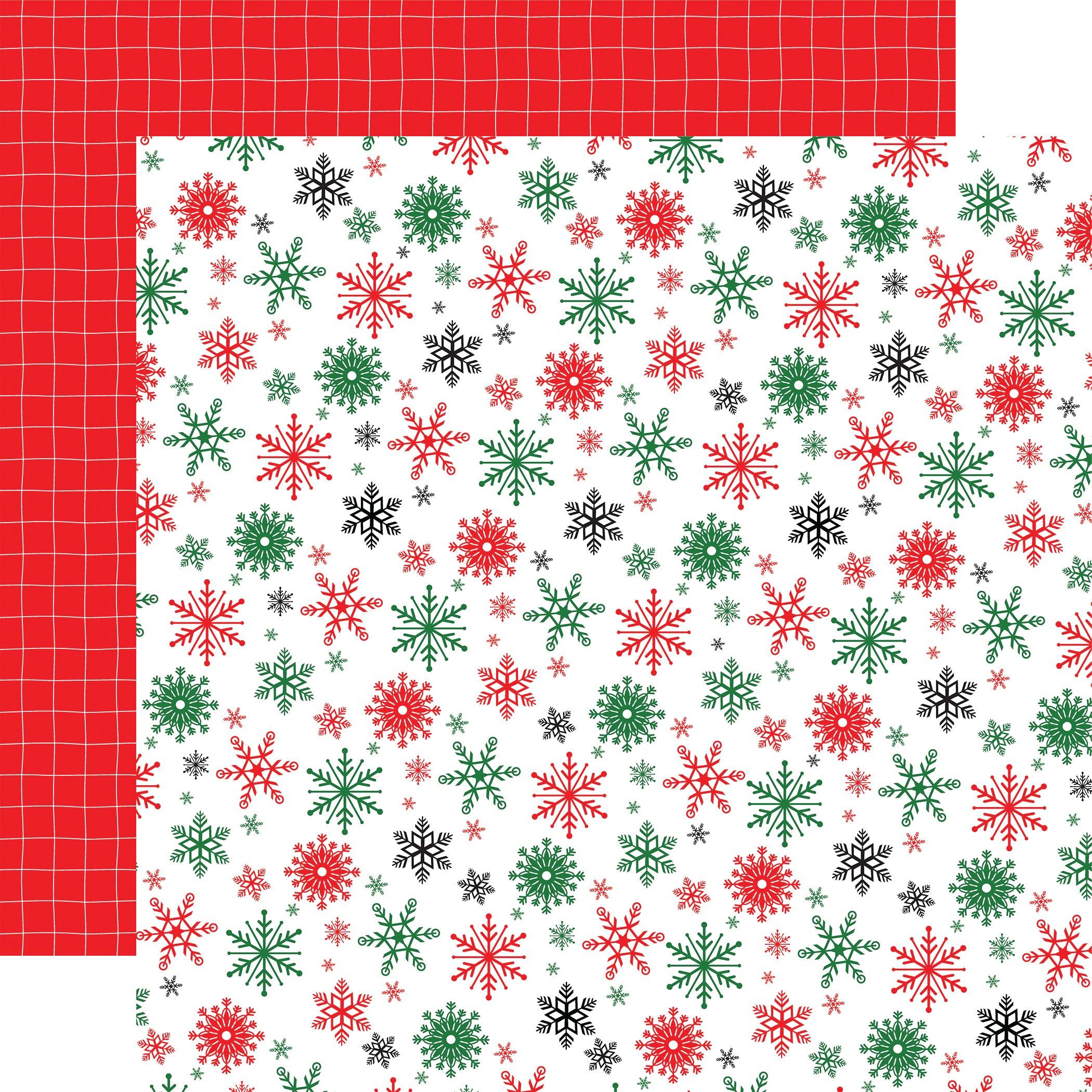 Christmas Cheer Collection 12 x 12 Double-Sided Scrapbook Paper Kit & Sticker Sheet by Carta Bella - 13 Pieces - Scrapbook Supply Companies