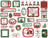 Dear Santa Collection 5 x 5 Ephemera Die Cut Scrapbook Embellishments by Carta Bella - Scrapbook Supply Companies